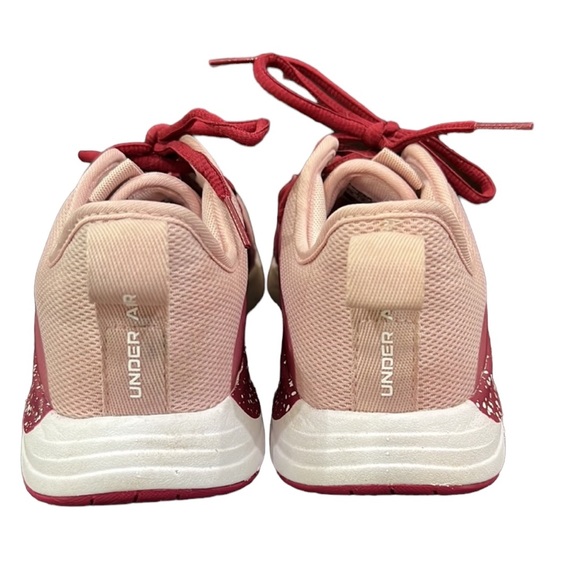 *SOLD!!* Under Armour Charged Breathe training pink running shoe, size 7.5 B - Picture 5 of 8